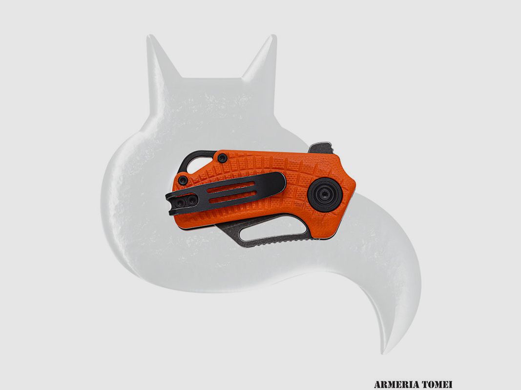 BLACKFOX – PUCK FOLDING KNIFE ORANGE, immagine 2 di 2