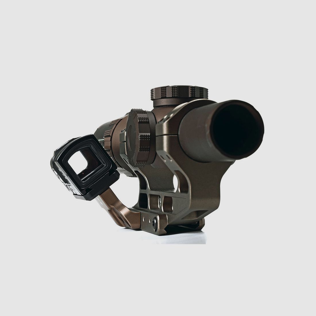BASE OTTICA OFFSET FAST UNITY TACTICAL, ADATTATORE DI MONTAGGIO NERO