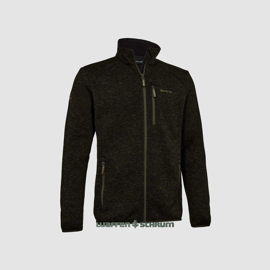 Deerhunter Fleece Jacket Moor Knitted