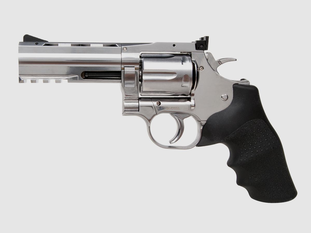 Dan Wesson 715 4" .177 Srebrny 4,5mm - Sprężone powietrze Co2