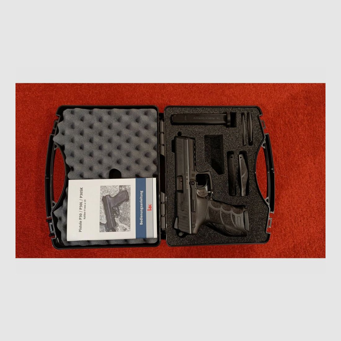 Heckler & Koch HK-Pistole P30L (V3), Kal. 9 mm Luger, SA/DA 9mmLuger