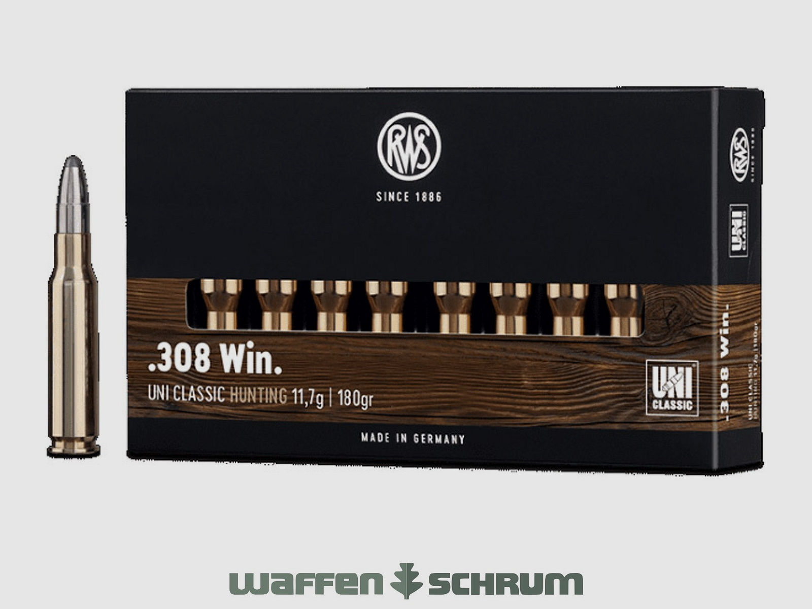 RWS UNI Classic 11,7g - 180gr .308Win
