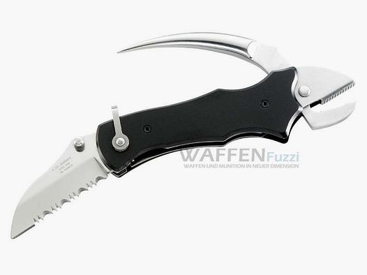 Cuchillo de navegación Herbertz, pinzas y punzón de marl.