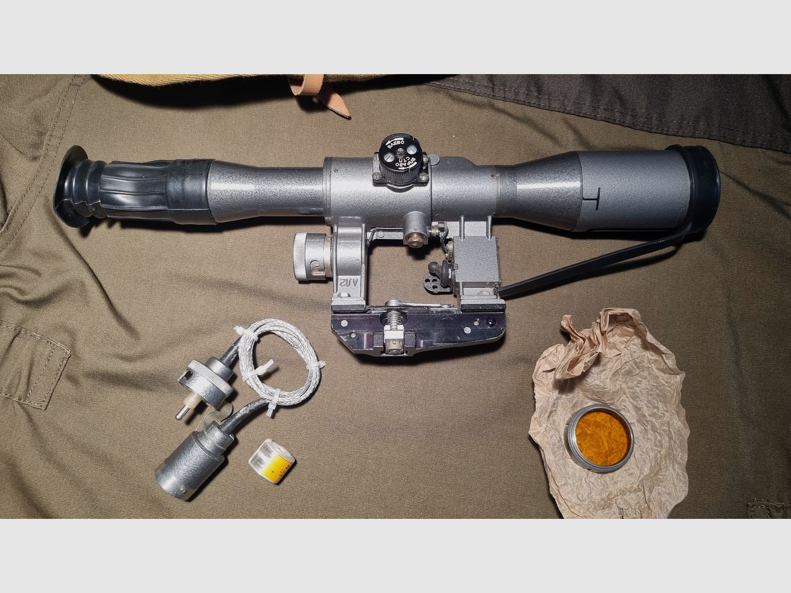 Visor Belaruso BelOMO POSP 6x42 para SVD Dragunov PSO-1 / Rusia / Unión Soviética / URSS