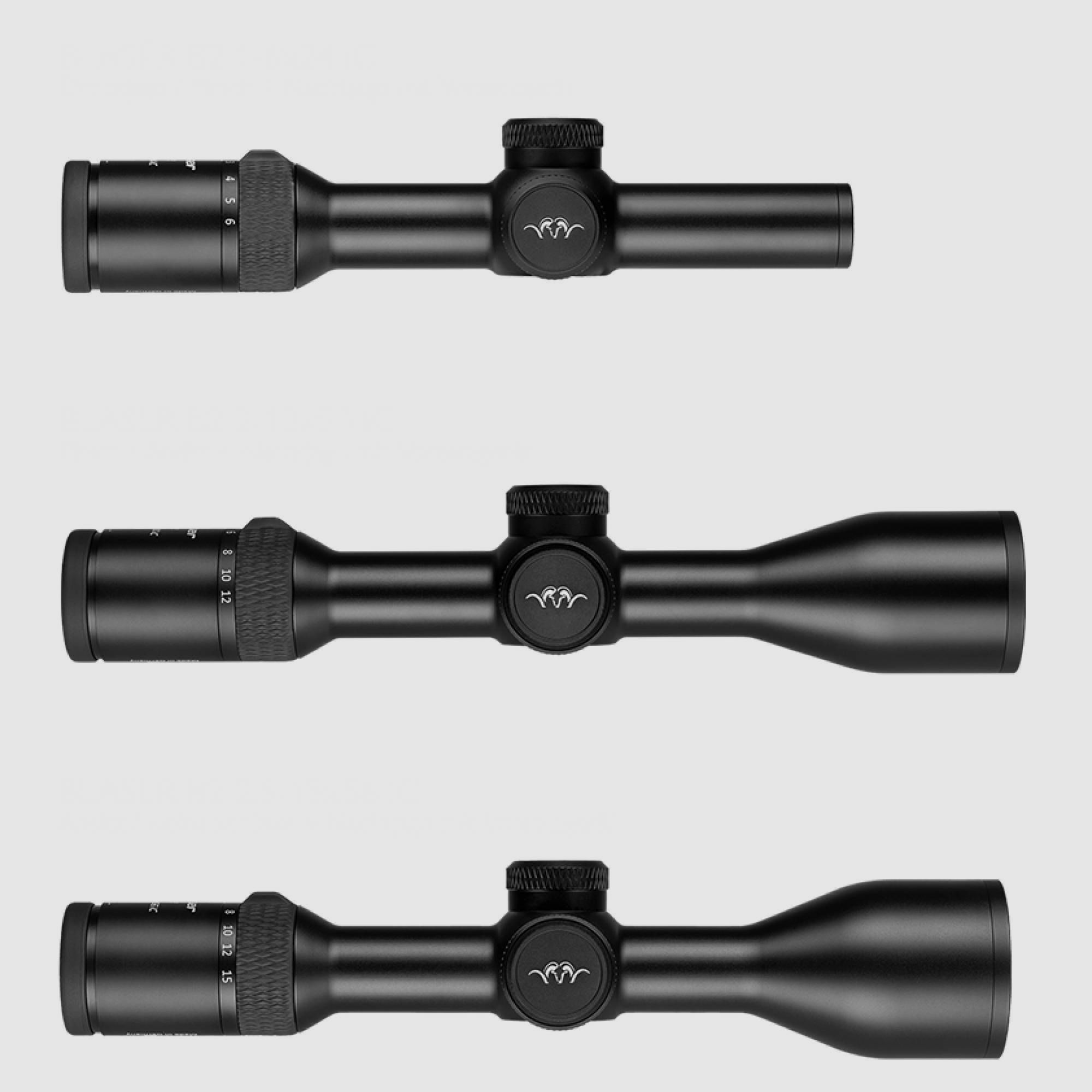 Blaser Zielfernrohr B2 2-12x50 iC mit Schiene