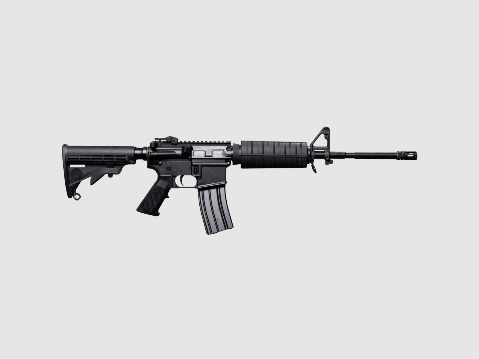 Bushmaster M4 Patrolman's Ambi with MBUS sights 14.5", image 1 of 6