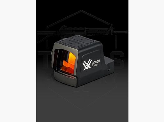 VORTEX OPTICS, Venom Enclosed Micro Red Dot 3 MOA - Black
