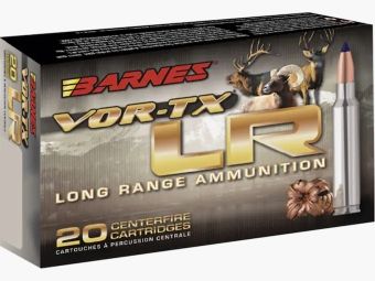 Barnes VOR-TX Long Range 7mm Rem. Mag. 139GR LRX Boat Tail 20 cartouches