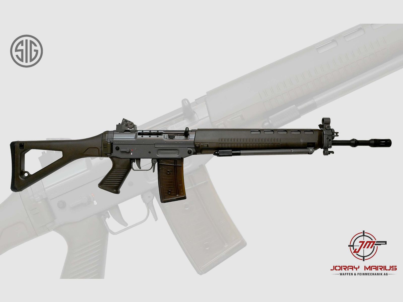 SIG PE90 semiautomático 5.56 NATO verde