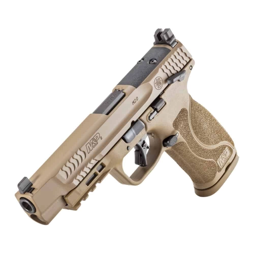Pistol SMITH & WESSON M&P9 M2.0 – 5″ – Optic Ready – Manual Safety – FDE – 9×19 mm, image 6 of 6