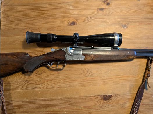 Doppelbüchse Bergstutzen Retz und Sohn 7x65r,5.6x52r