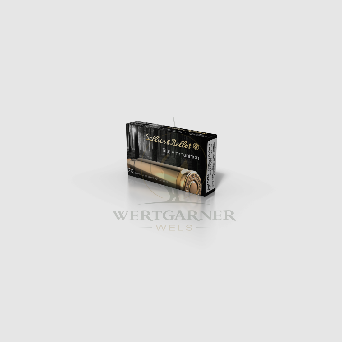 S&B .223 Remington TM 3,6 G, 20 Stk./Pkg