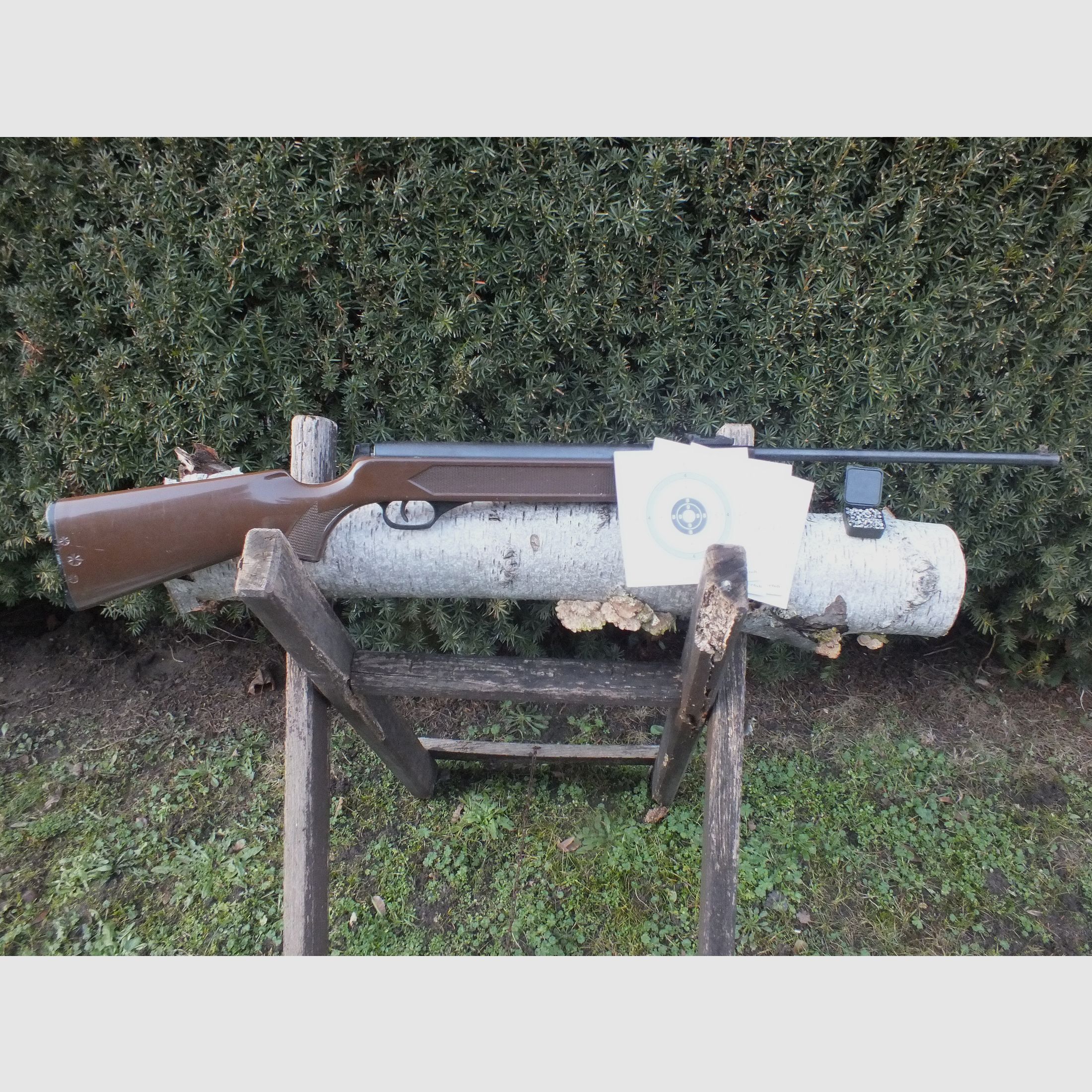 Suhler air rifle Haenel 304 with Scornaterschäftung. Today without shipping costs!