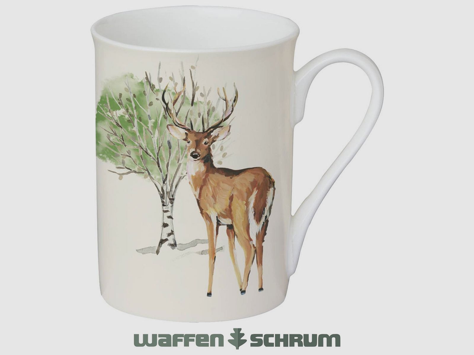Fritzmann Kaffebecher Porzellan Deer Grove