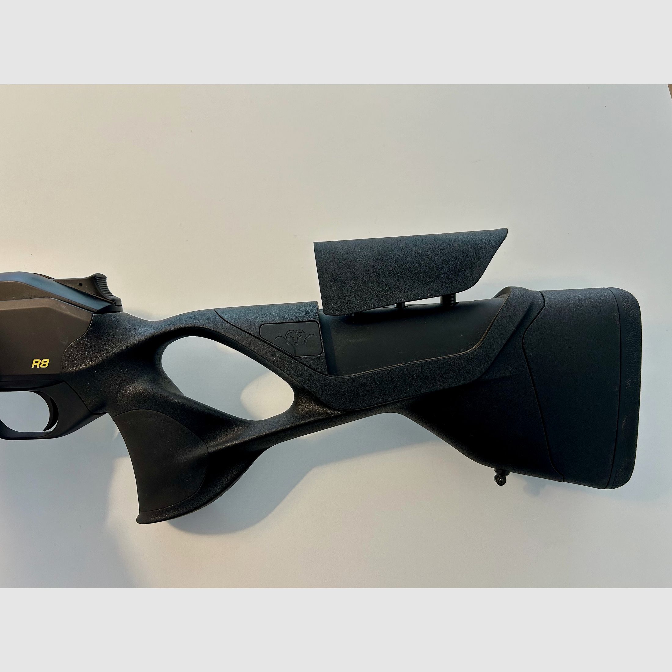 Blaser R8 Ultimate .30-06 – verstellbarer Schaftrücken – sehr gepflegt, schussarm + Hausken Schalldämpfer