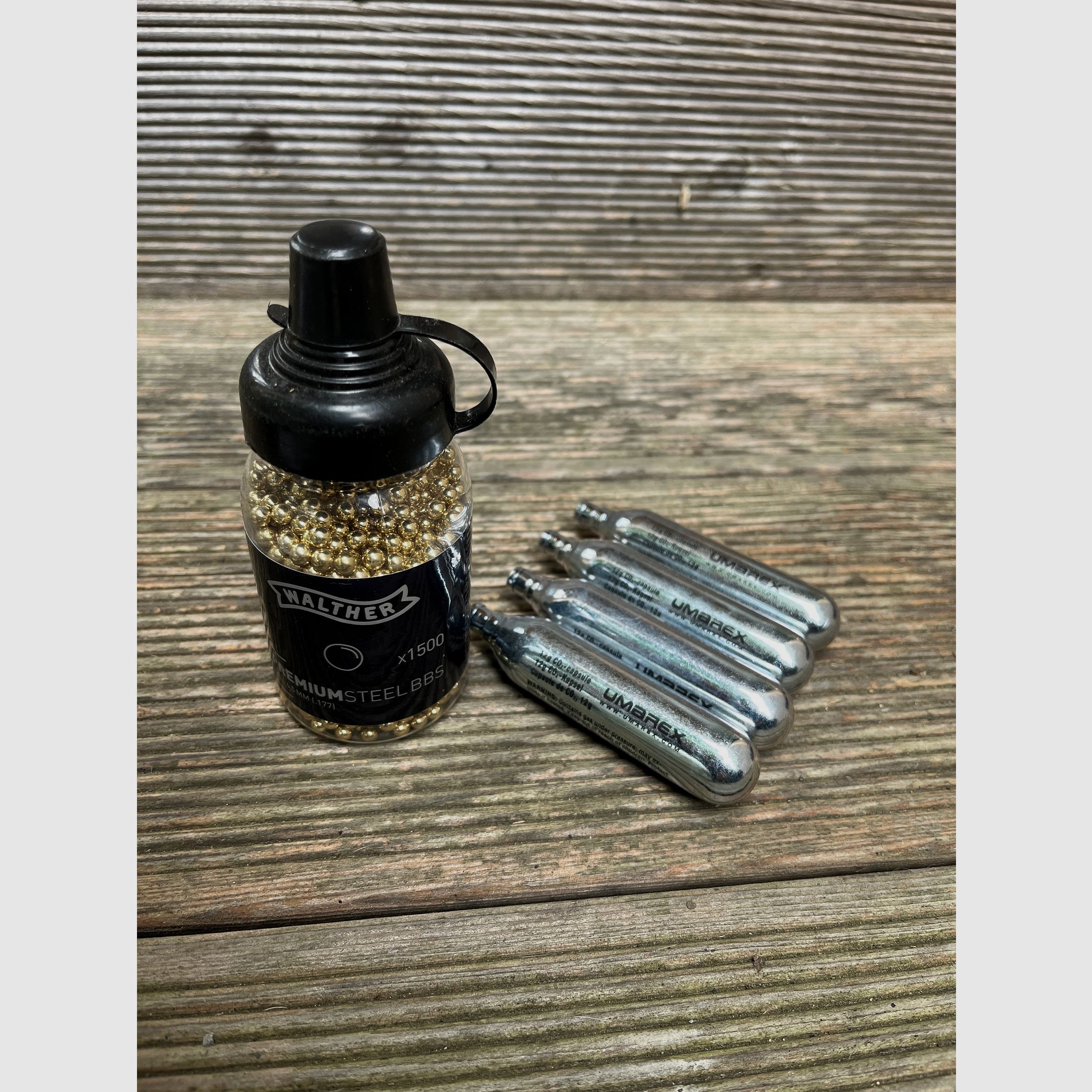 Pistolet à air comprimé CO2 Walther PDP 4“ Compact BB 4,5mm comme neuf garantie