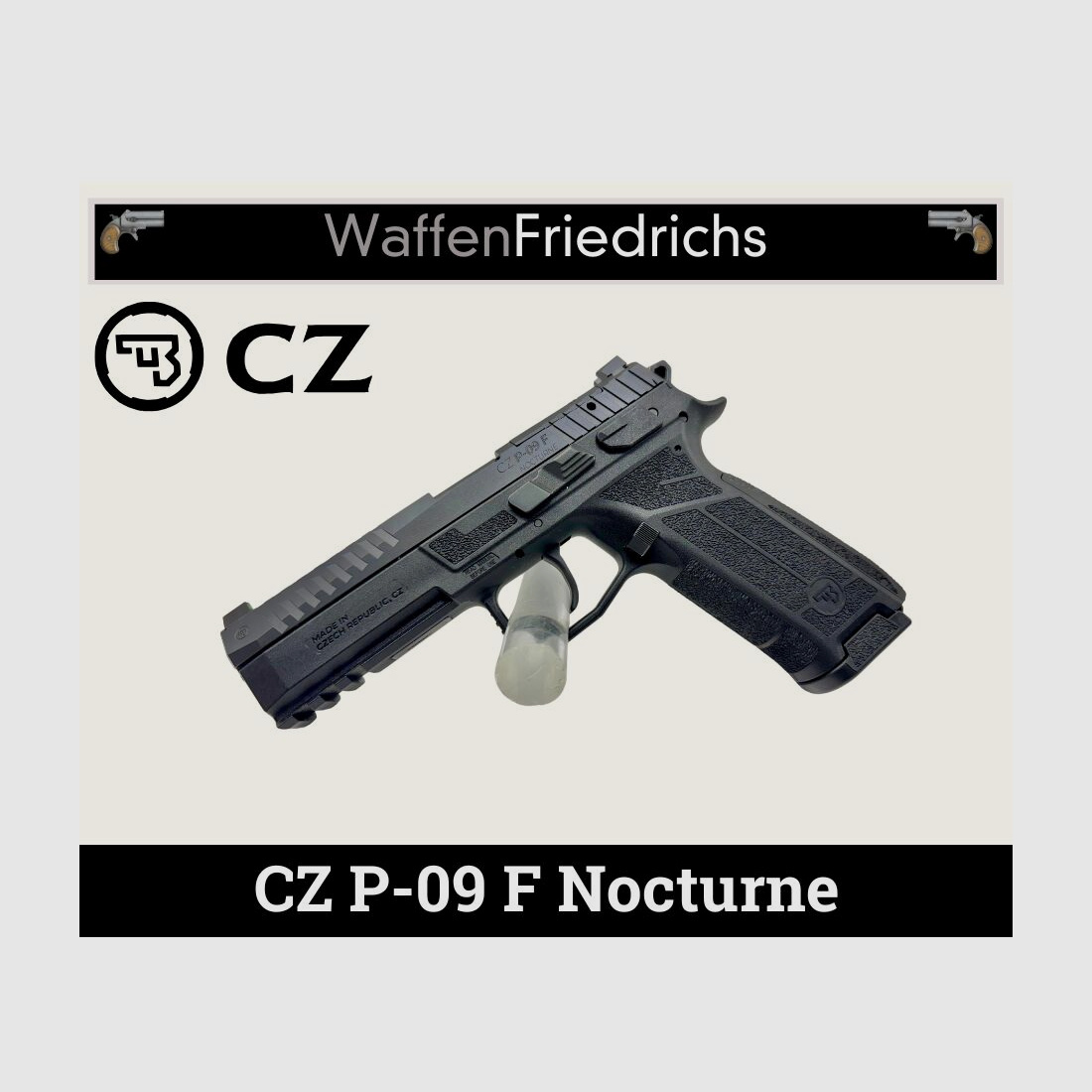 CZ P-09 F Nocturne - Waffen Friedrichs