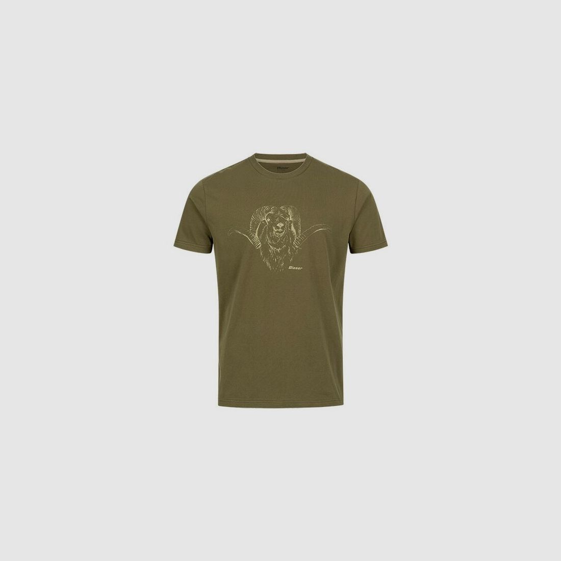 Blaser T-Shirt Maurice dark olive