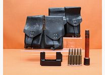BUND SURPLUS FN FAL (metr.) Compleet Set1 voor G1/STG58: Magazijntas/Oefenpatroonapparaat/Lader/Oefenpatronen