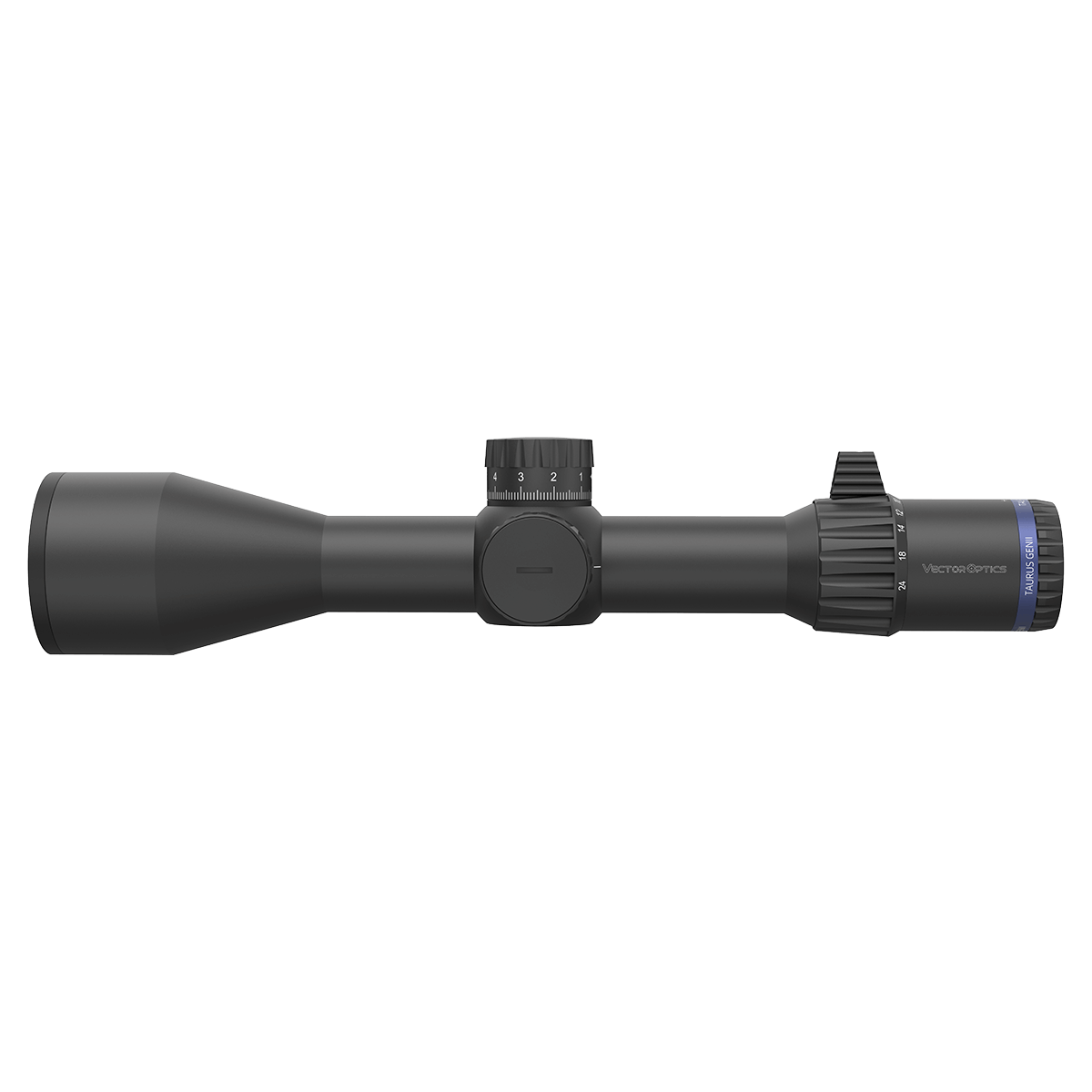 Visor Vector Tauron GENII 3-24×56 ED FFP MIL Zero Stop 34mm, imagen 4 de 10