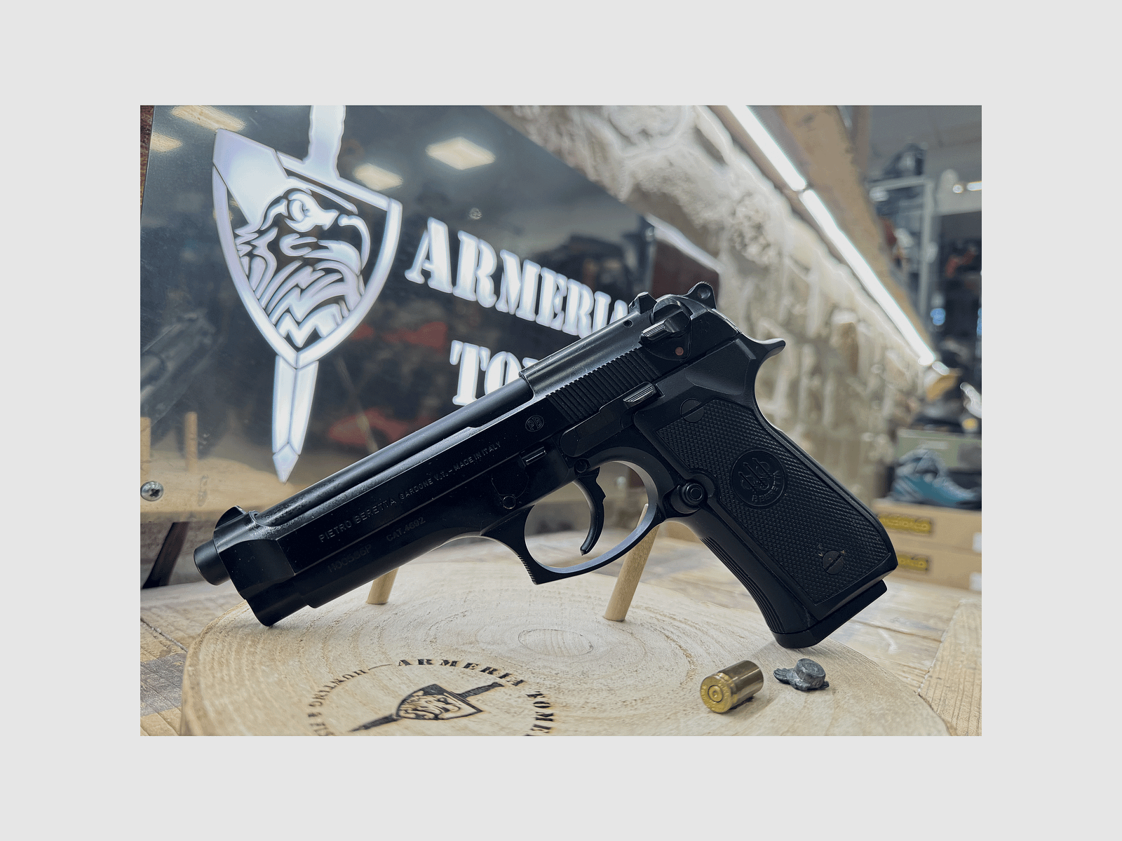 GEBRAUCHT – PISTOLE – BERETTA MOD. 98FS Kal. 9×21, Bild 1 von 5