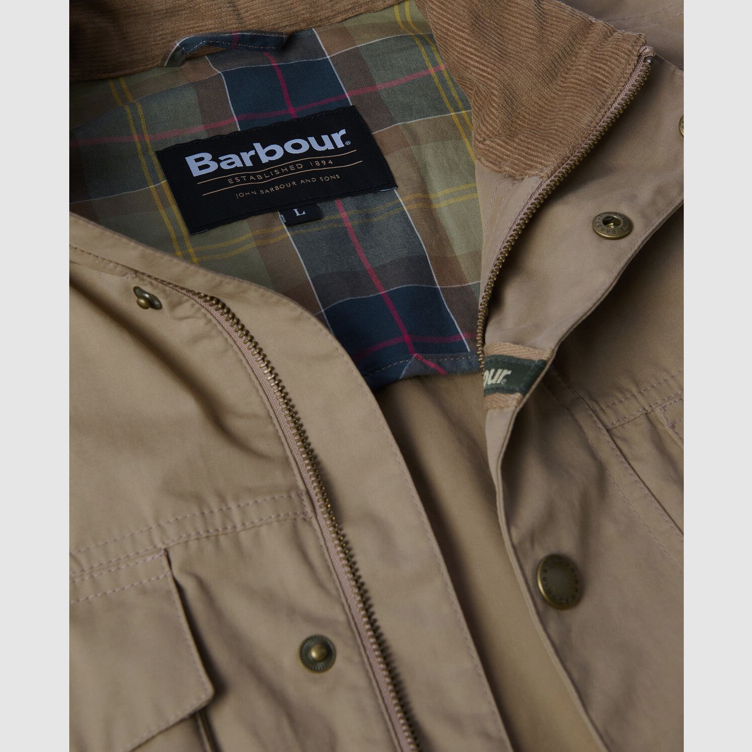 Barbour Herren Jacke Sanderling Casual Military