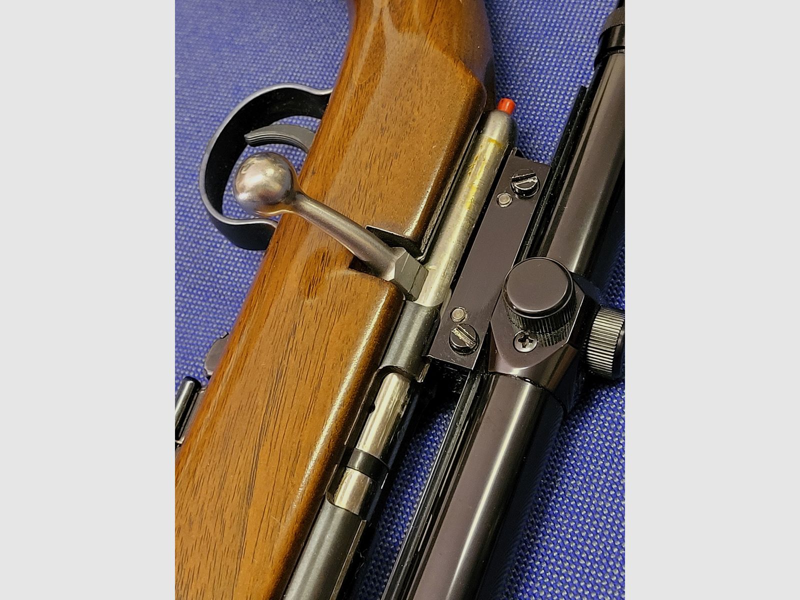 Fucile a ripetizione Repetierbüchse Anschütz 1400 Cal .22 lr calibro ridotto con cannocchiale