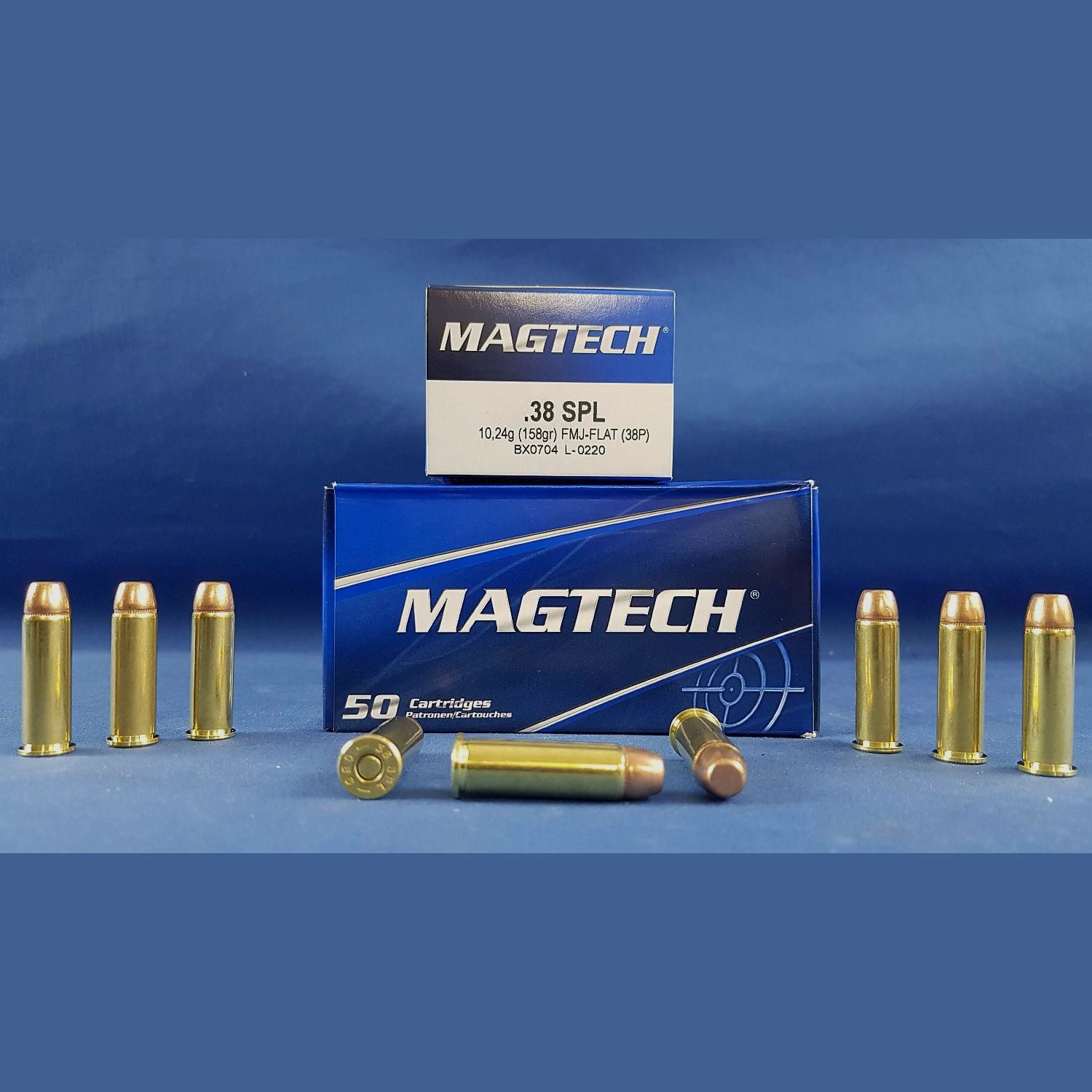 Magtech .38Spec. 158grs 10,24g FMJ