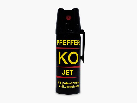 Abwehrspray Pfefferspray Ballistol Pfeffer KO Jet SprĂĽhstrahl 50 ml