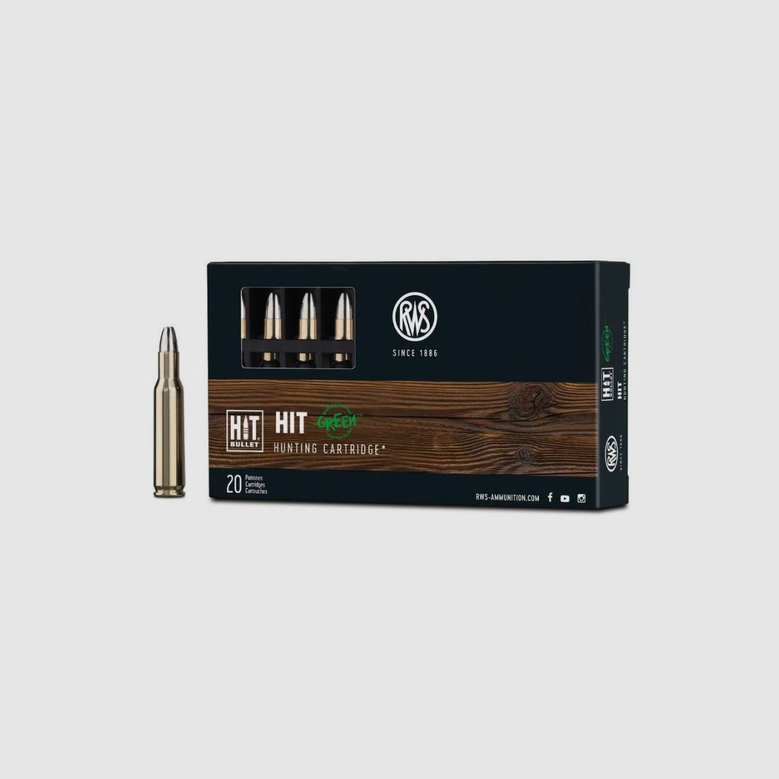 RWS .222 Rem. HIT 2,6g/40gr, Bild 1 von 6