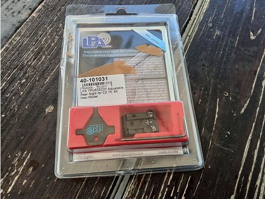 LPA TPU Mikrometervisierung CZ75 LPA TPU57ZC07 Neu