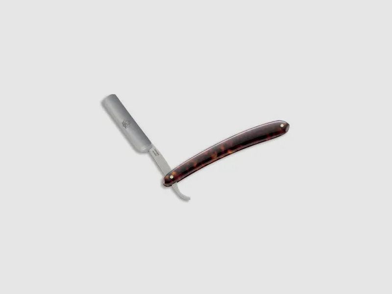 PUMA razor (tortoiseshell celluloid, red-brown)