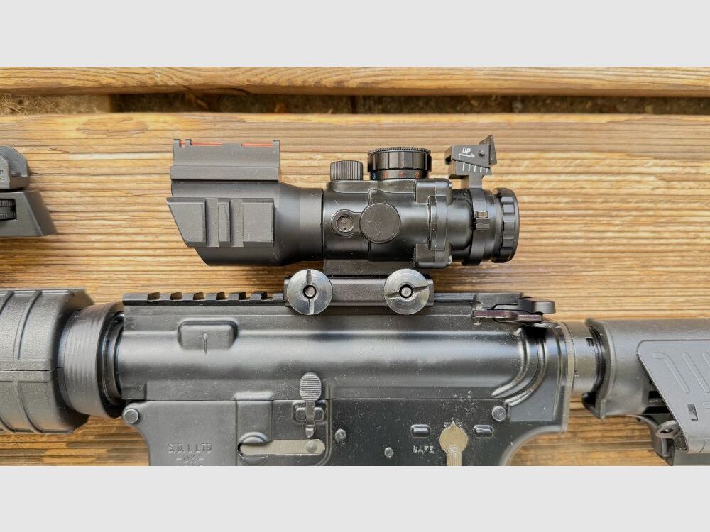 SABRE XR-15 mit Optik und Zweibein 2 Magazine .223Rem
