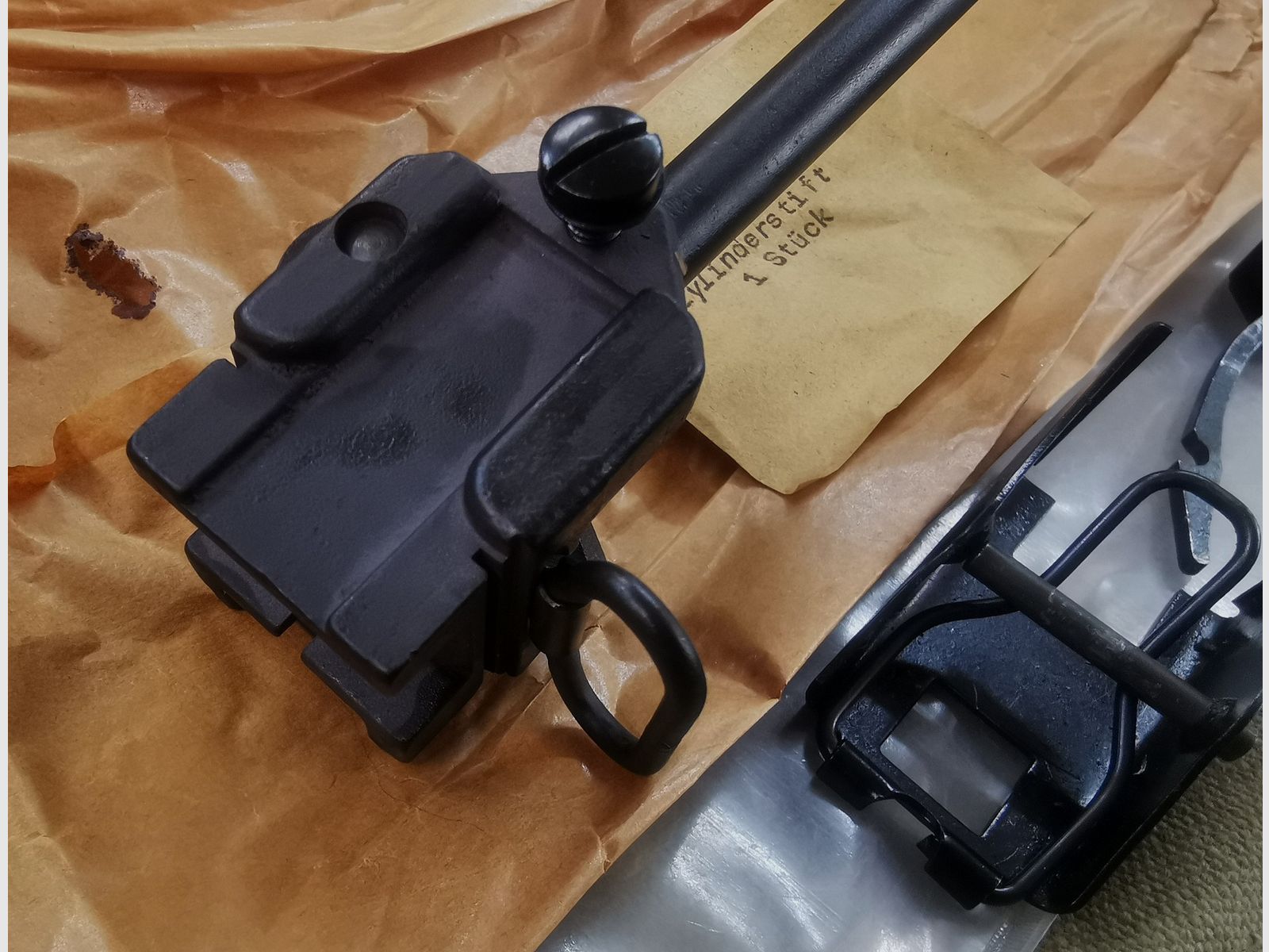 AK 47 Klappschaft Ganzstahl, NVA MPi Klappschaft 