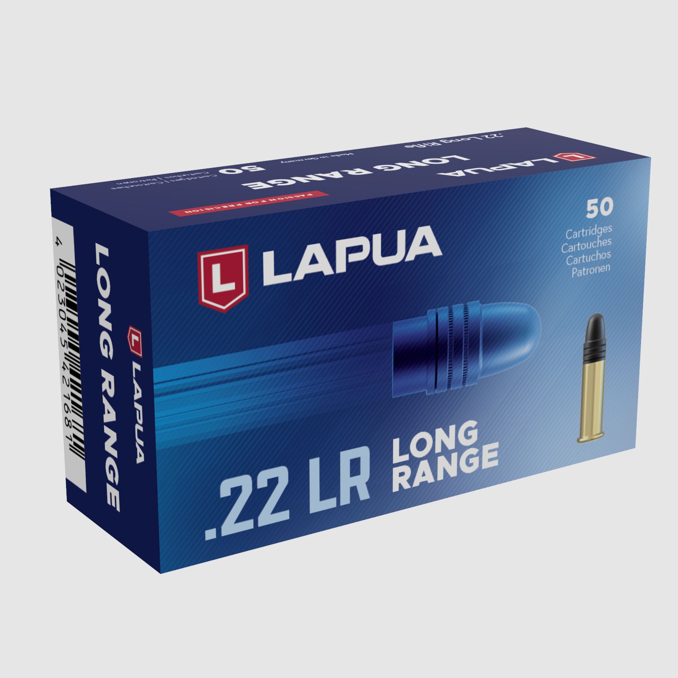 Lapua Long Range .22 LR 2,59g 40gr Randfeuer Fabrikladepatrone Sportschießen