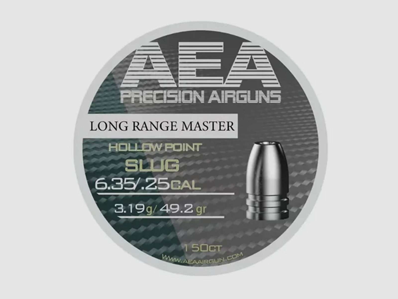 AEA Slugs Long Range Master HP, Kal. 6,35mm/.25
