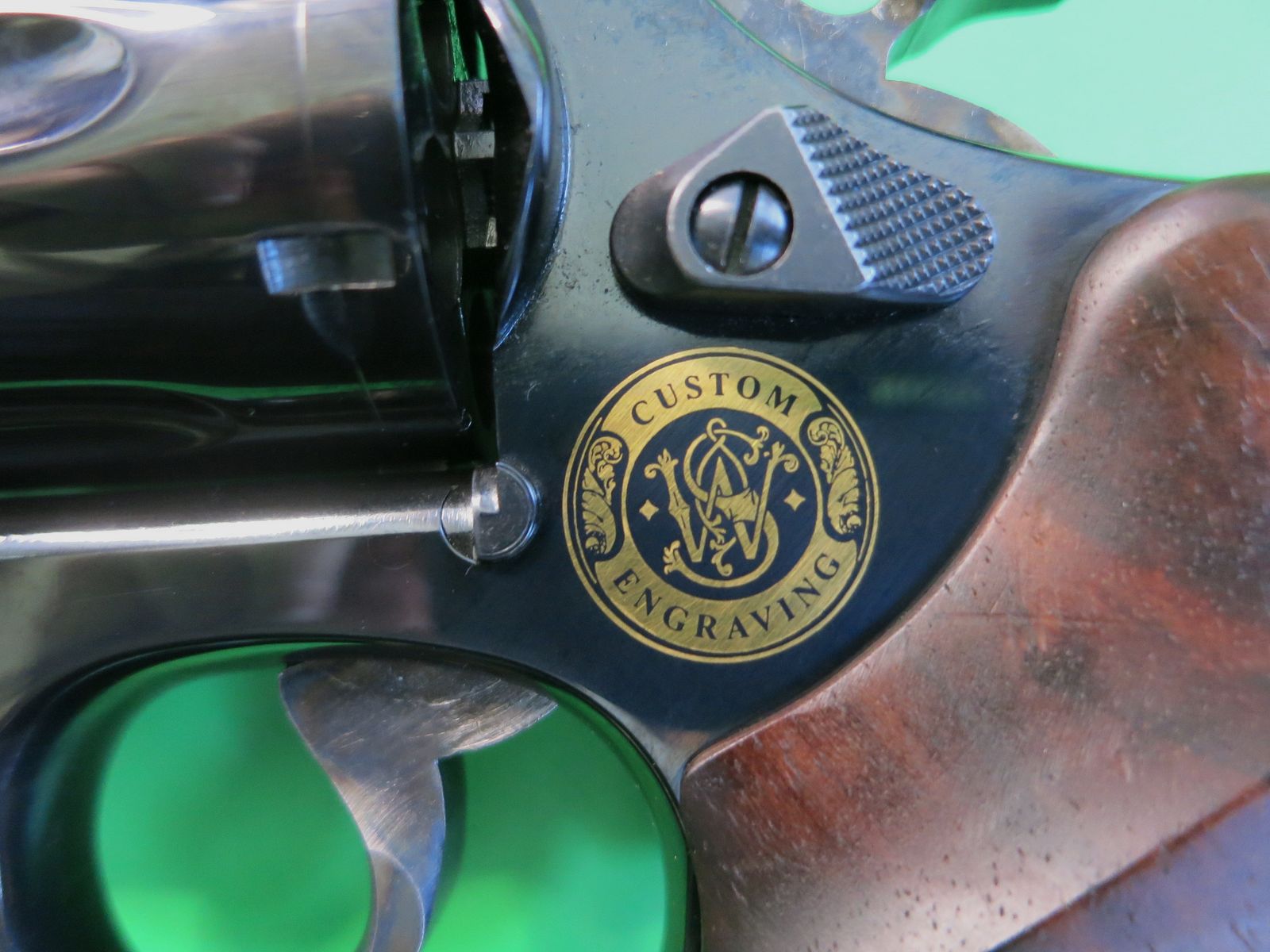Revolver SMITH & WESSON Modell 586-4, American Traditions Target Champion 6", Kal. 38/357 Mag, Royal Blue   #17
