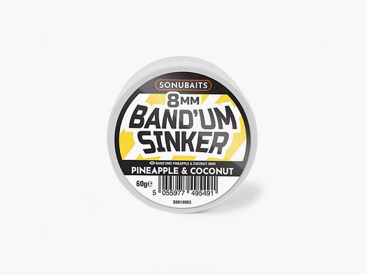 SONUBAITS – BAND’UM SINKER 8MM 60g | Pineapple & Coconut