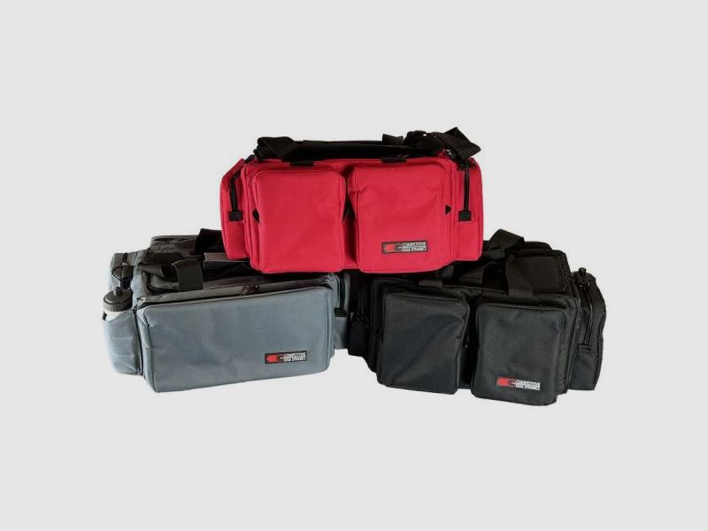 CED Schießsporttasche Range Bag XL f. 5 Pistolen 56x35x28cm  grau