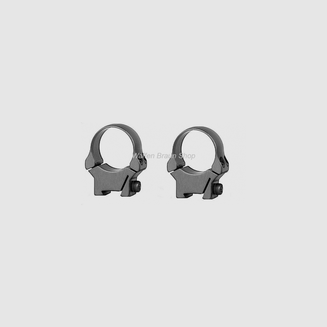Aufkippmontage ohne Support Aufkippmontage 2-teilig für ca. 11mm breite Waffenprismen BH 17,0, 30mm