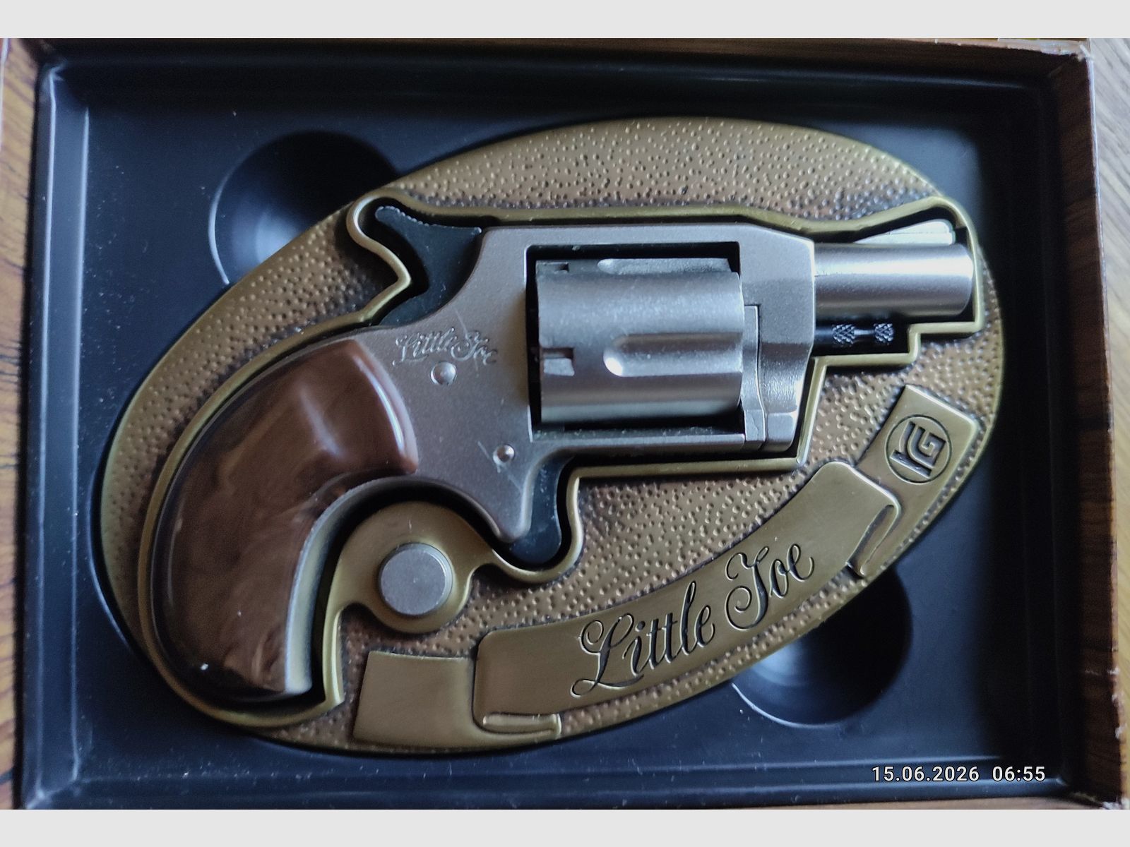 Little Joe 6mm Revolver by Röhm with belt buckle