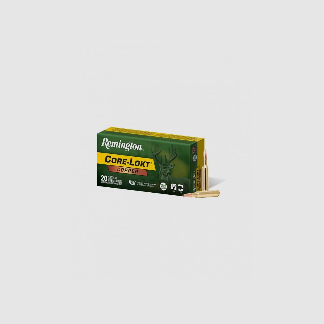REMINGTON 30-06 Core-Lokt Kupfer HP 150 grains, Bild 2 von 3