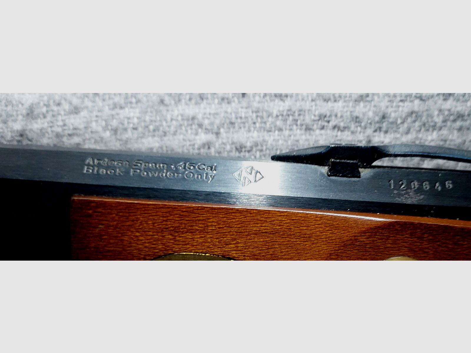 Vorderladerpistole Ardesa „Patriot“, Spanien 20./21. Jh., Kal. .45 BP