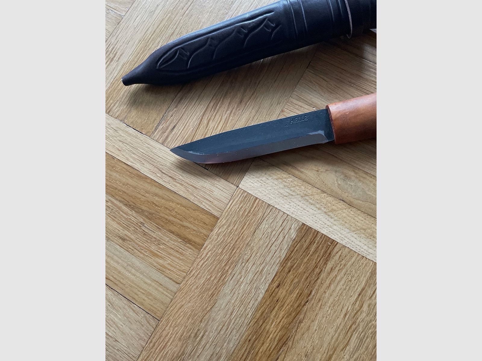 Helle Viking 96 Neuf, acier au carbone