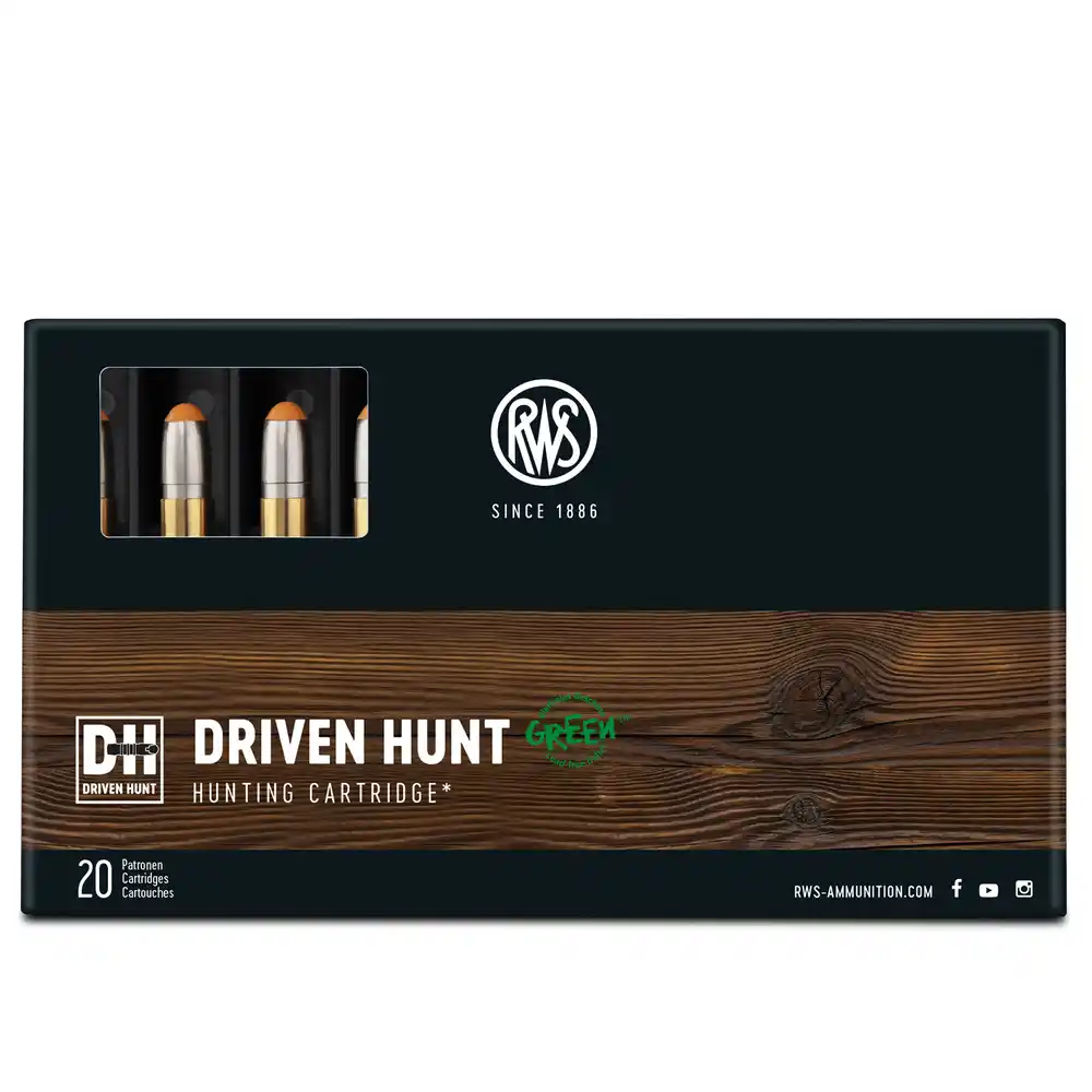 RWS .308 Win. Driven Hunt 10,7g 165gr sans plomb, image 2 sur 6