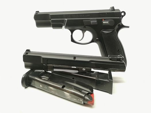 ZBROJOVKA BRNO CZ75B con sistema intercambiabile "Kadet" in .22lr.