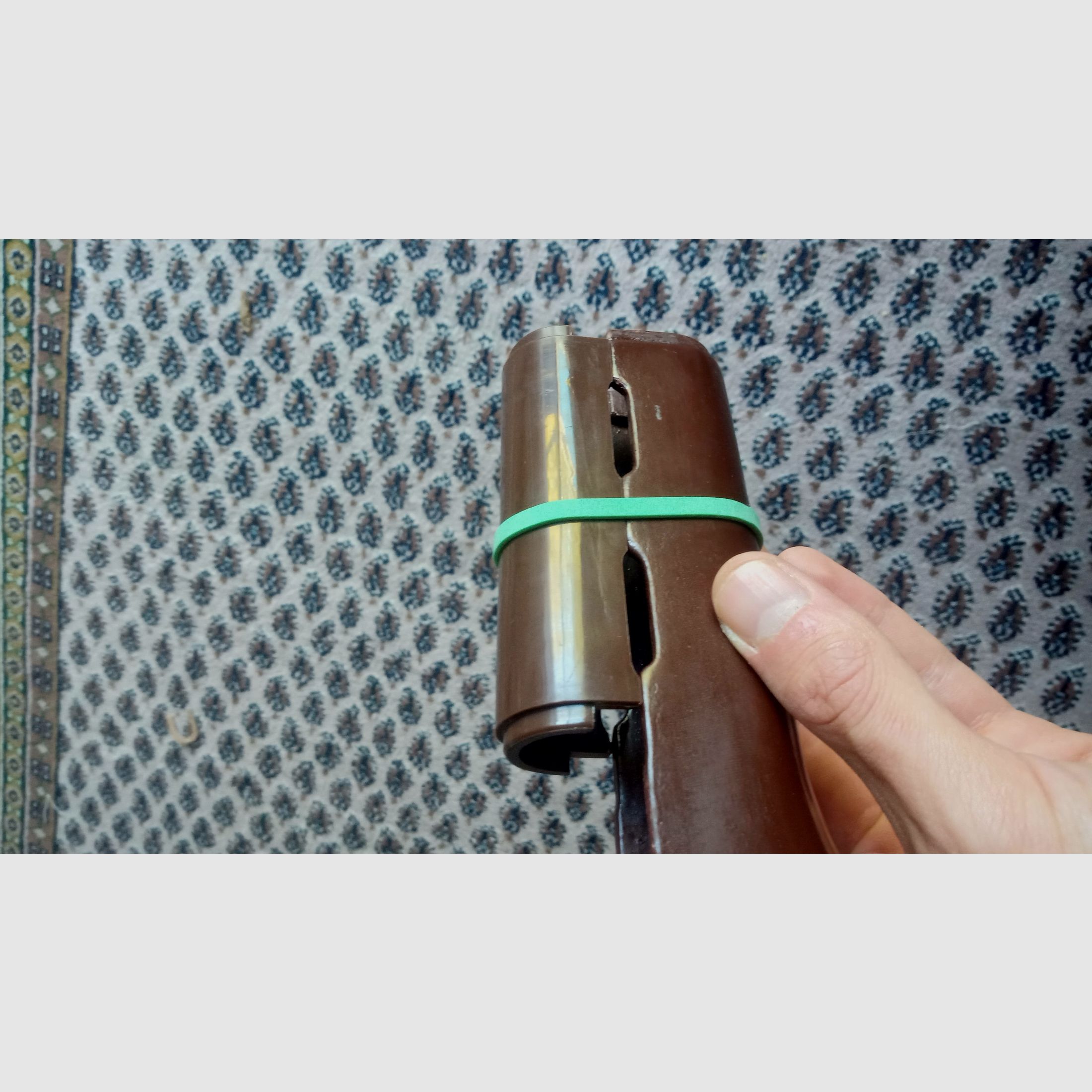 Protezione inferiore in Bakelite Type 56-2 e protezione superiore in plastica DDR // AK-47 / AKM / AK74 / Sino AK NEDI SDM