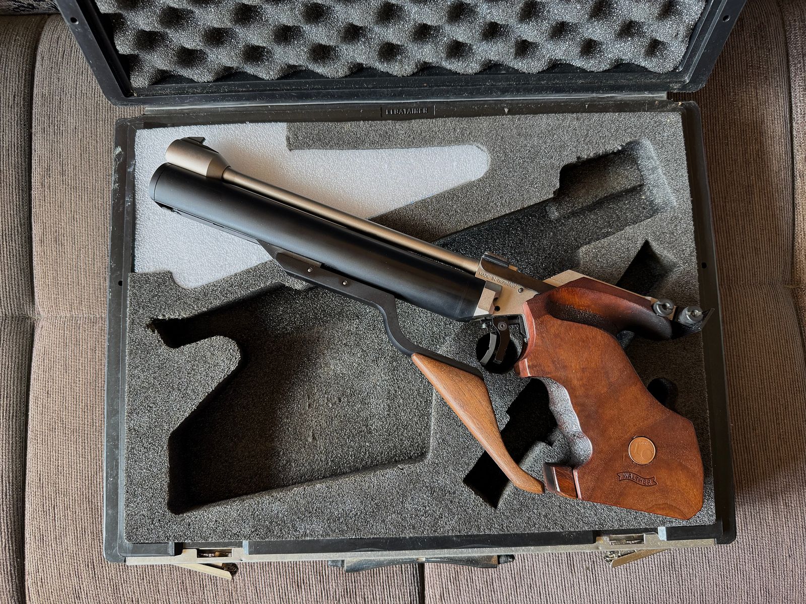 Walther LPM-1 pre-compressor Match pistol, raro, ¡estado TOP!