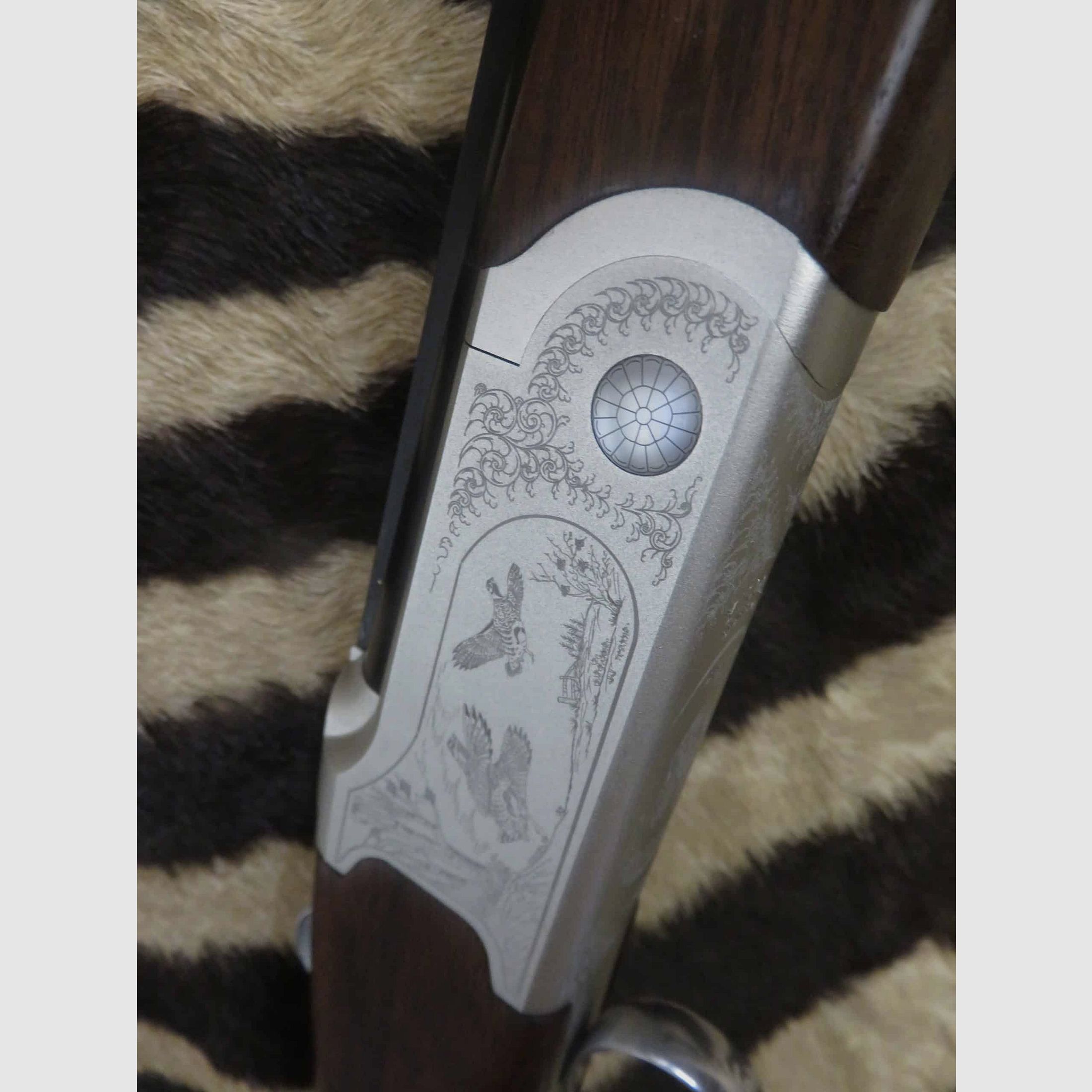 Fusil superposé YILDIZ cal.410/76 canons 71 cm 5 chokes, extracteur, mono-détente, image 5 sur 11