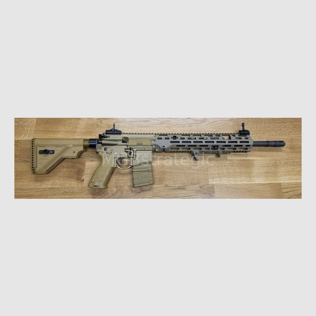 Heckler & Koch MR223 A3 G95A1 Aggiornamenti 16,5 Canne Fucile Semiautomatico .223Rem Versione Civile H&K G95A1 con Aggiornamenti G95K e G95A1 / HK416 H&K 416 / MR 223 A3 MGB95A1
